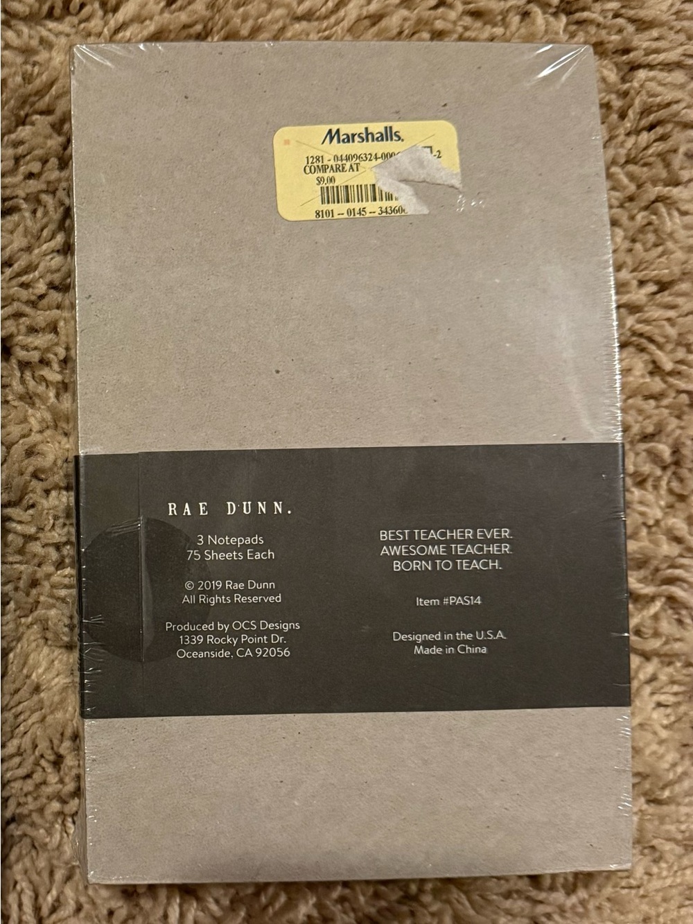NWT Rae Dunn Notepad Set - Picture 2 of 2